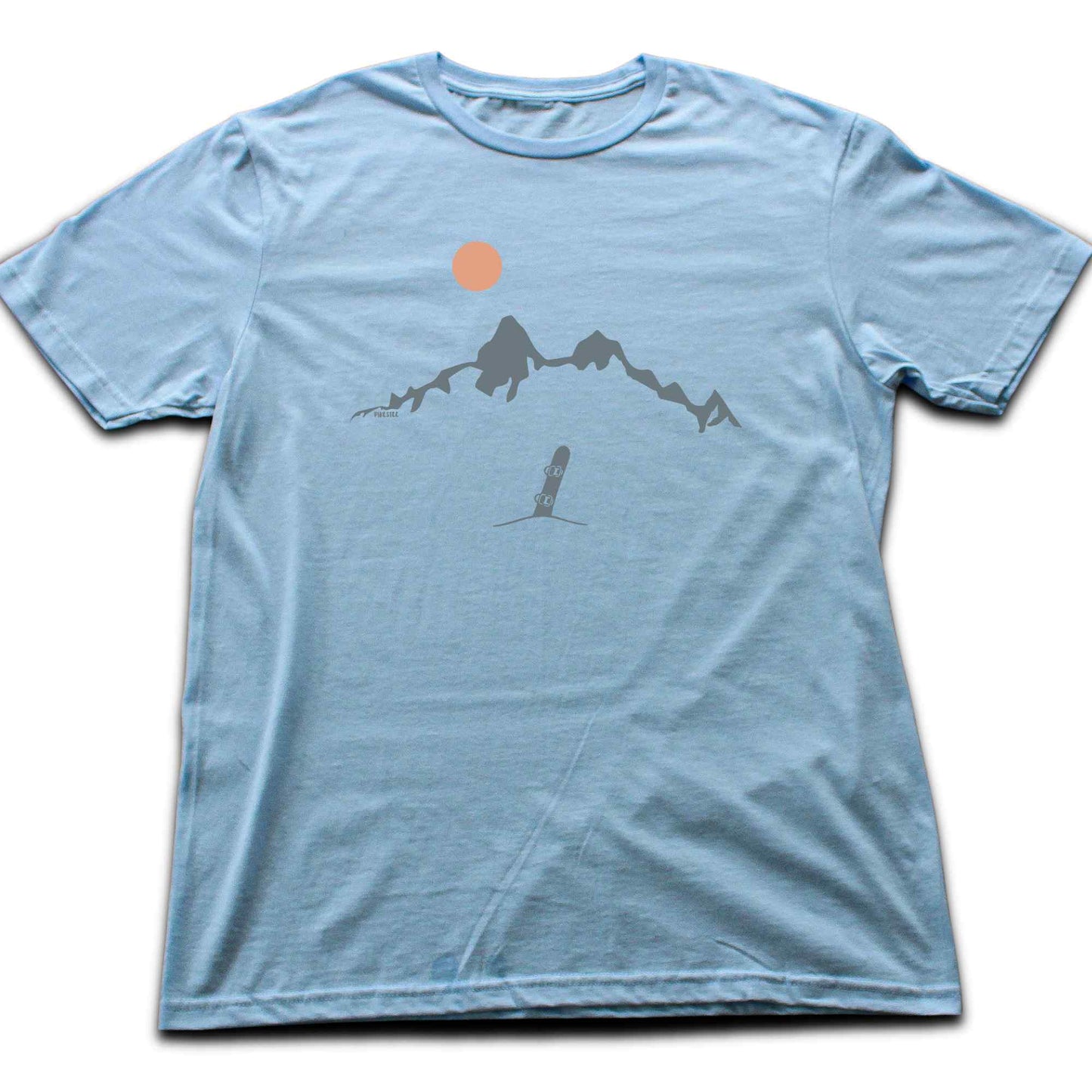 Snowboard Mountain Landscape T-shirt