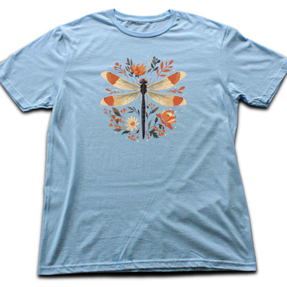 Floral DragonFly  T-shirt