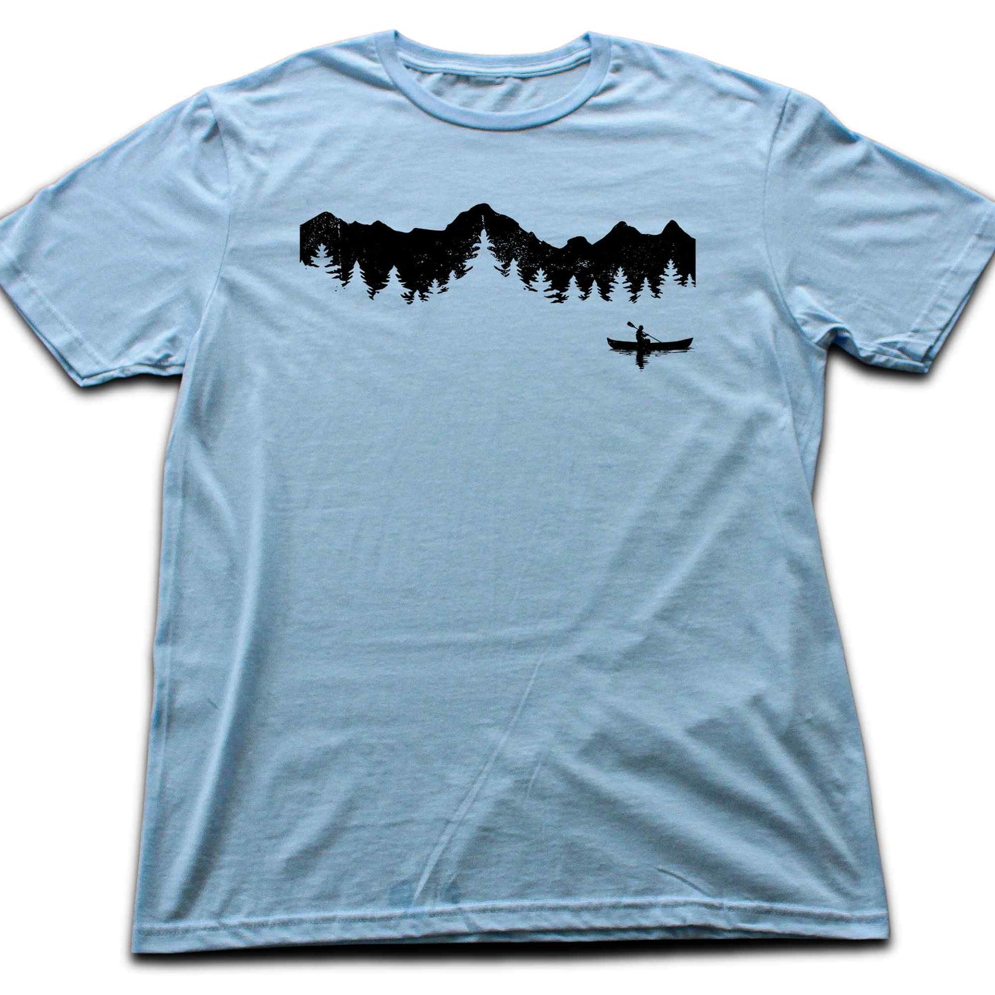 Kayak Landscape Panorama T-shirt