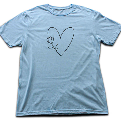 Heart Flower T-shirt