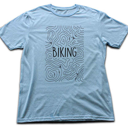 Biking Topography T-shirt