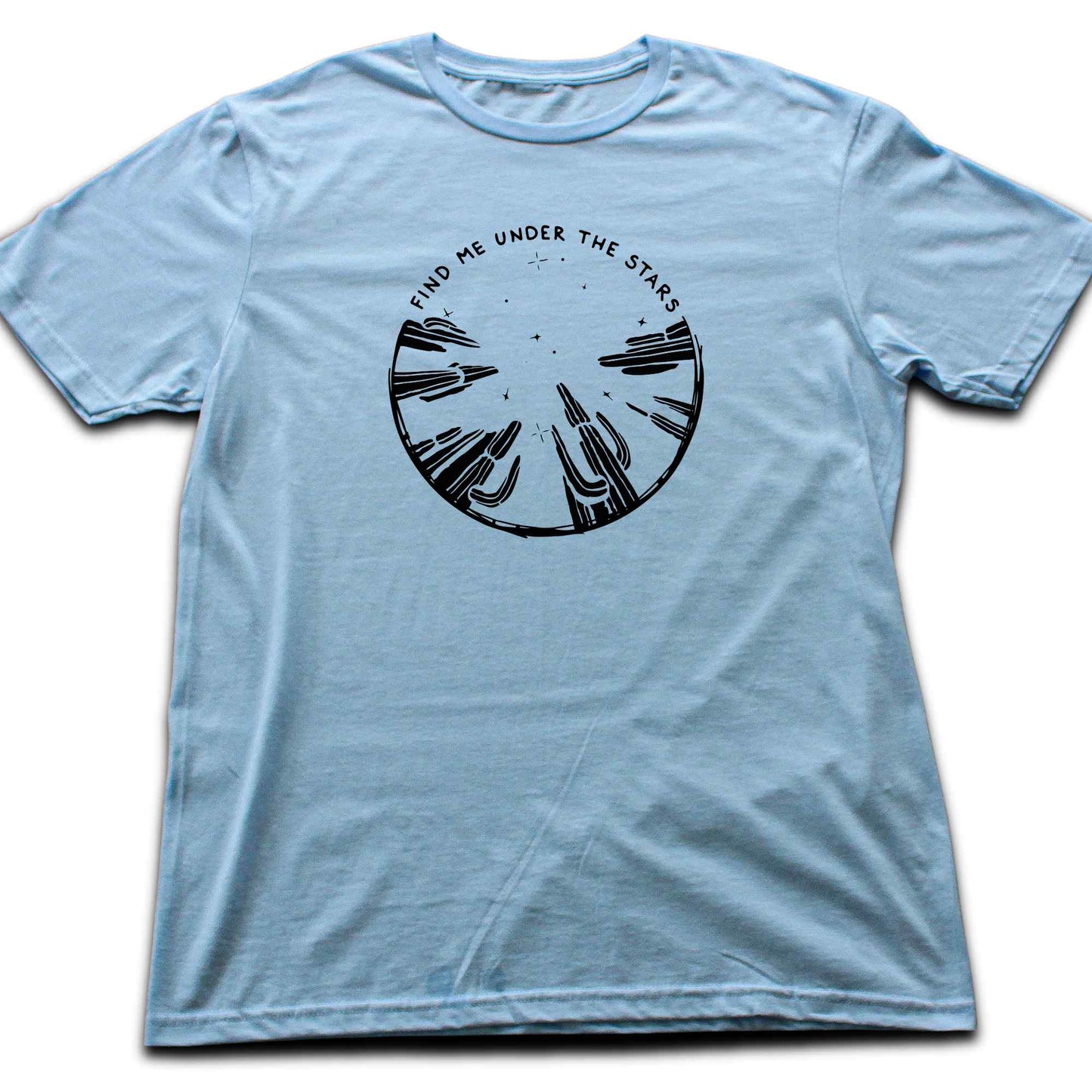 Find me under The Star Cactus T-shirt