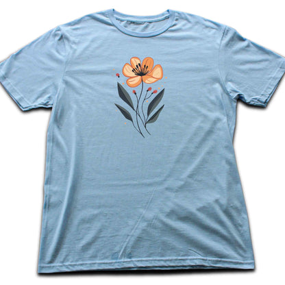 Stylized Flower T-shirt