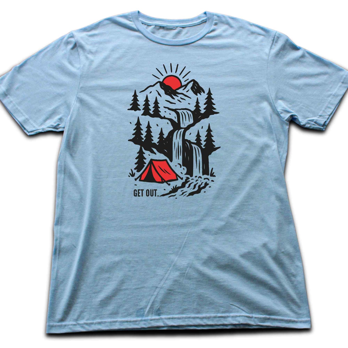 Get Out WaterFall T-shirt