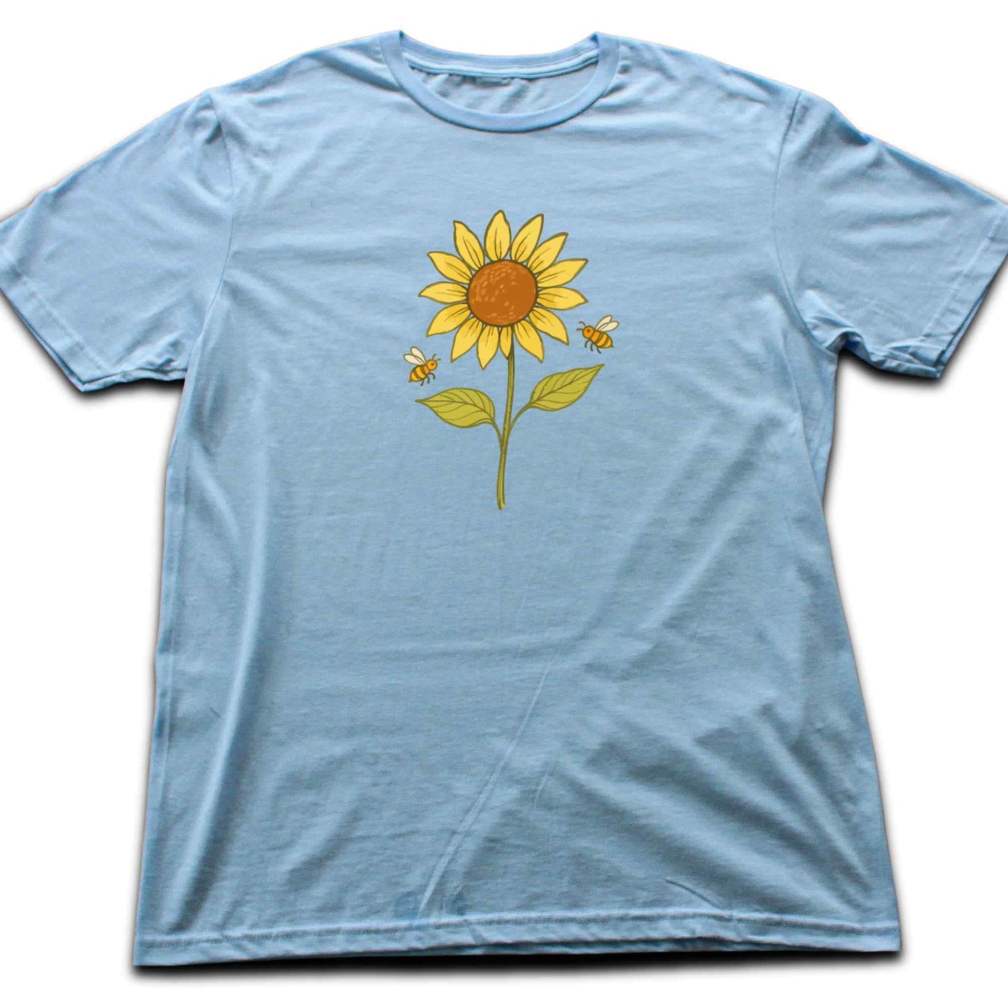 Sunflower And Bees T-shirt