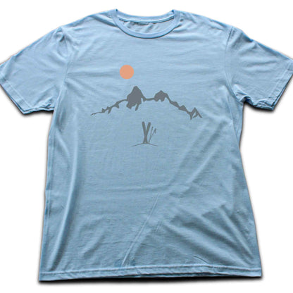 Ski Mountain Landscape T-shirt