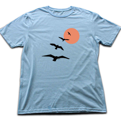 Birds Path Sun T-shirt