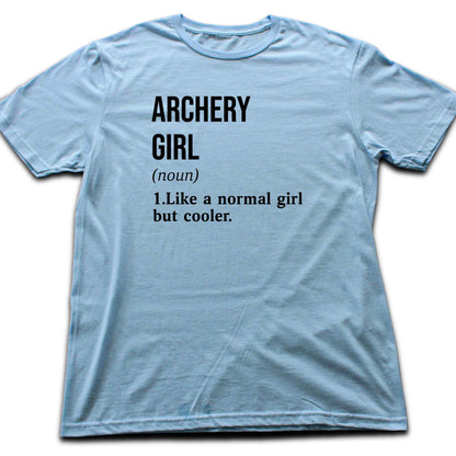 Archery Girl Definition T-shirt