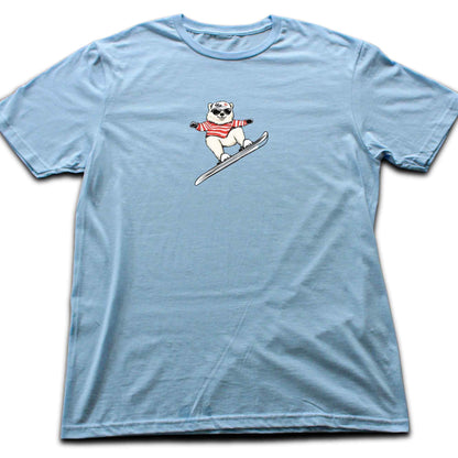 Snowboard Dog T-shirt