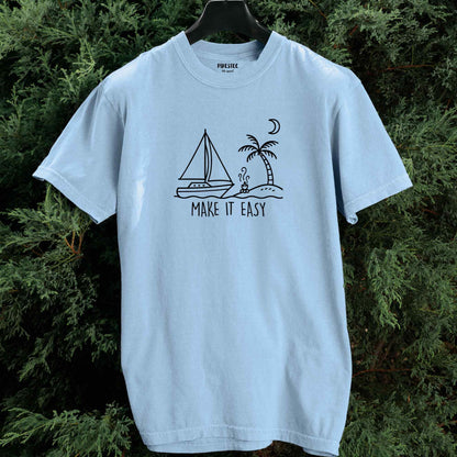 Make It Easy Boat T-shirt