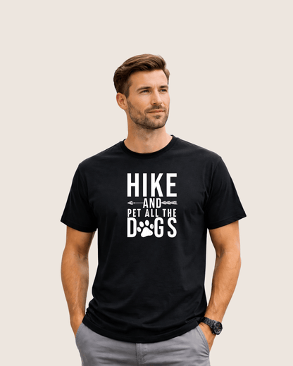 Hike And Pet All the Dogs T-shirt