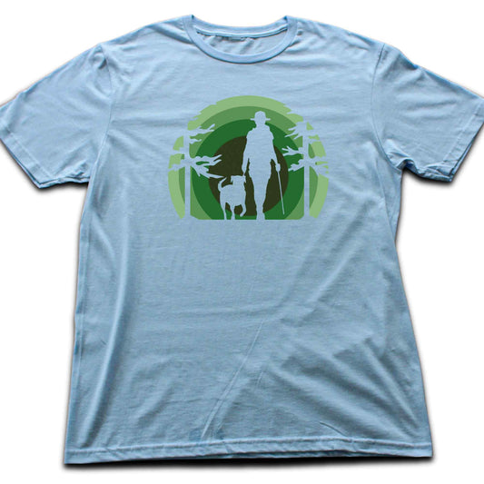Green Landscape Hike and Dog T-shirt