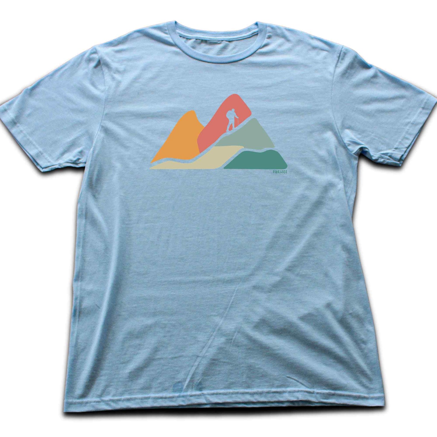 Abstract Hiker Silhouette T-shirt