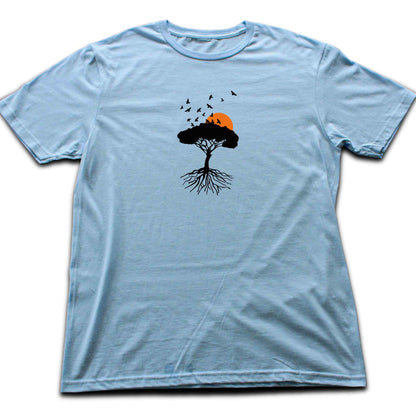 Flying Birds Tree T-shirt