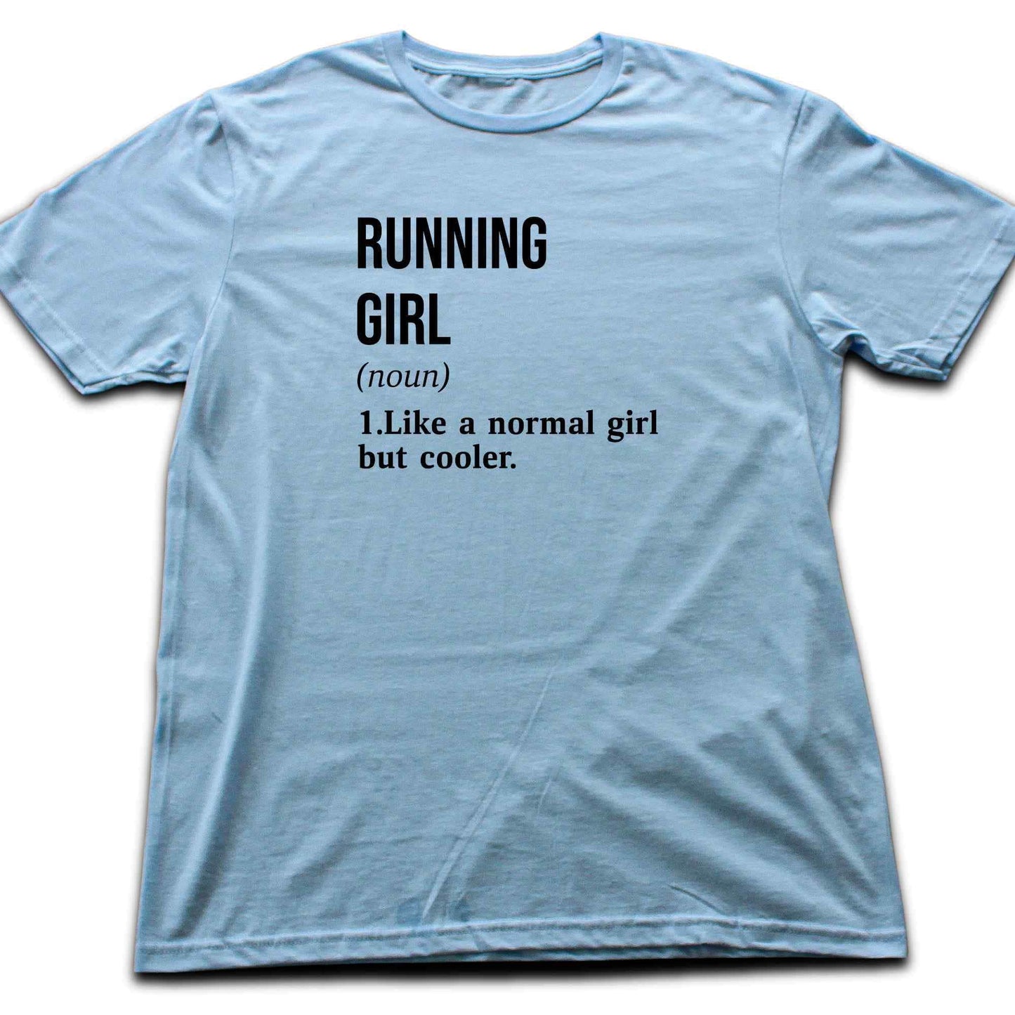 Running Girl Definition T-shirt
