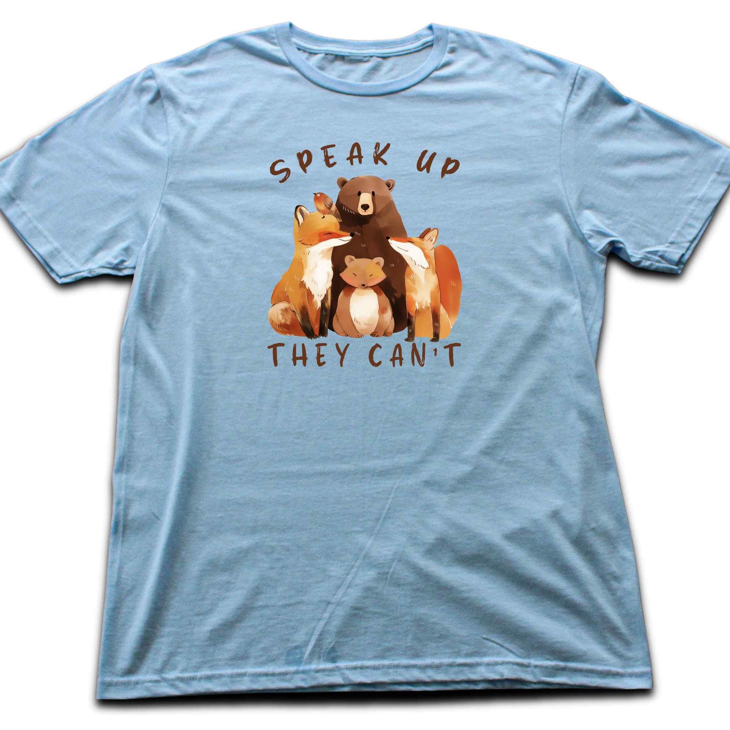 Speak up, They Can't T-shirt