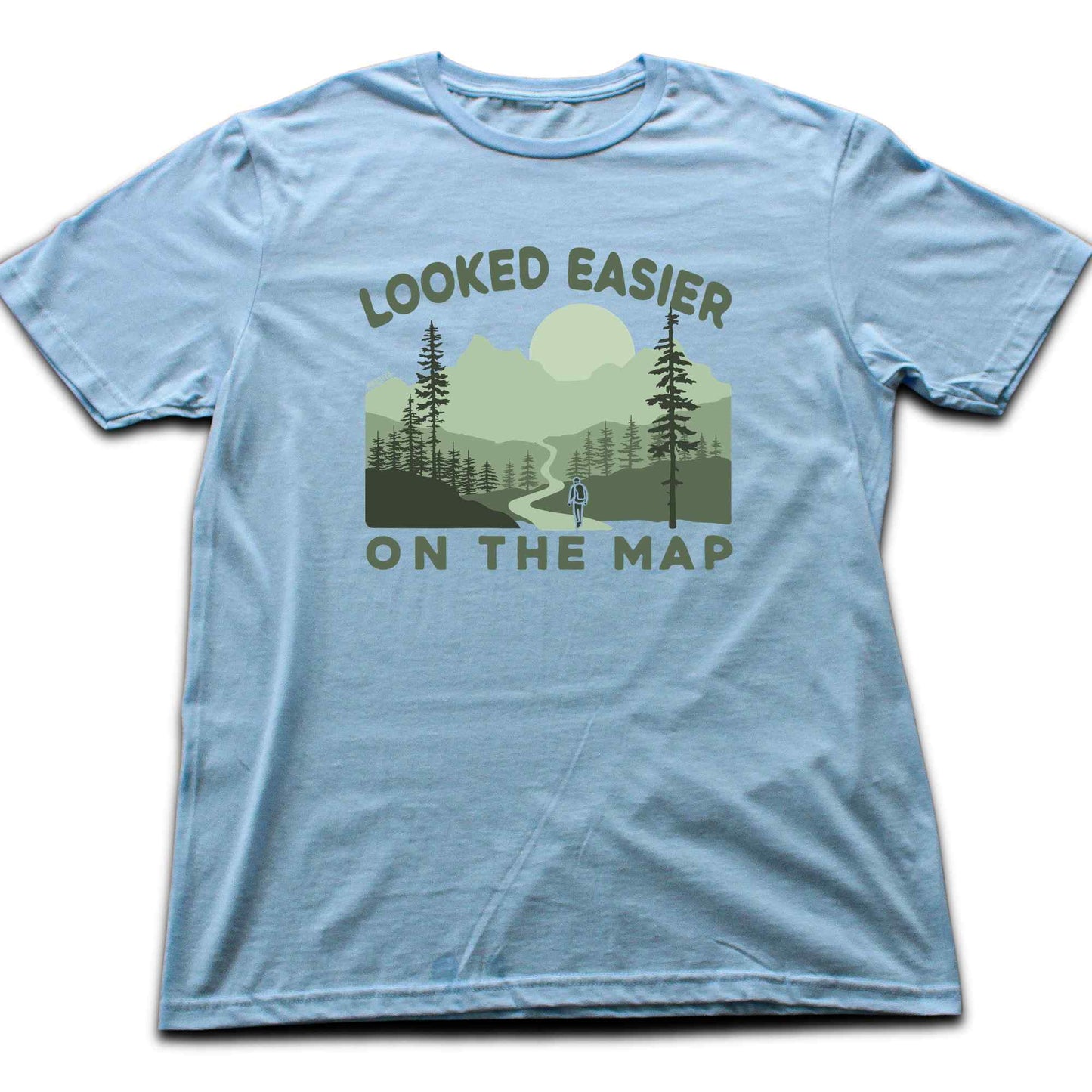 Looked Easier On The Map T-shirt