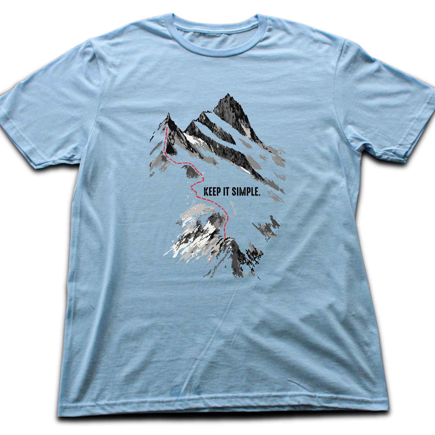 Keep It Simple Mountains T-shirt