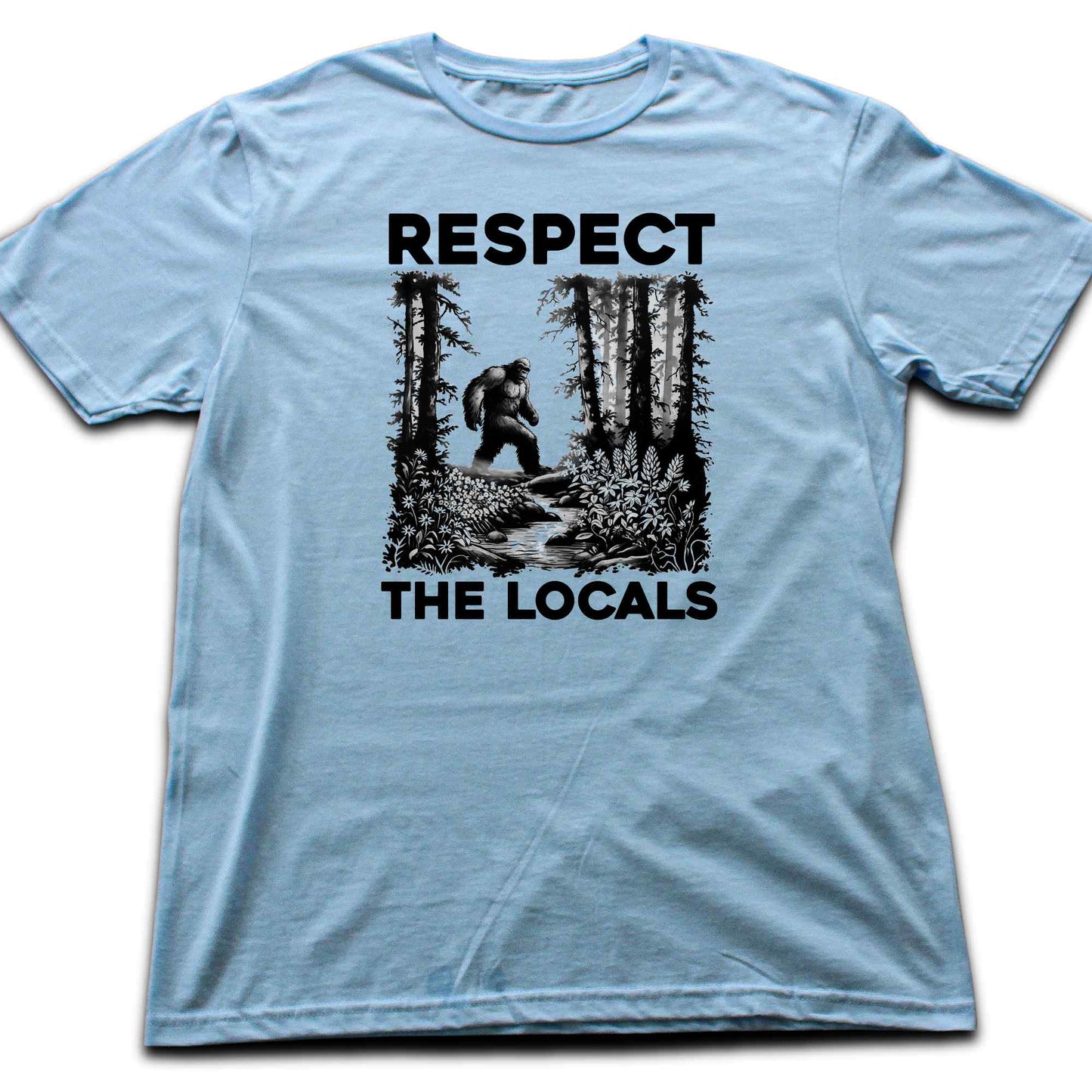 "Respect The Locals" graphic T-shirt