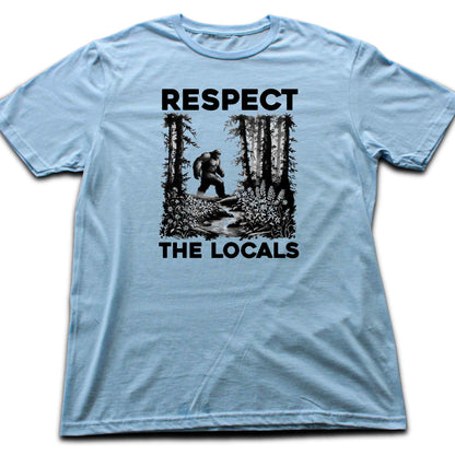 "Respect The Locals" graphic T-shirt