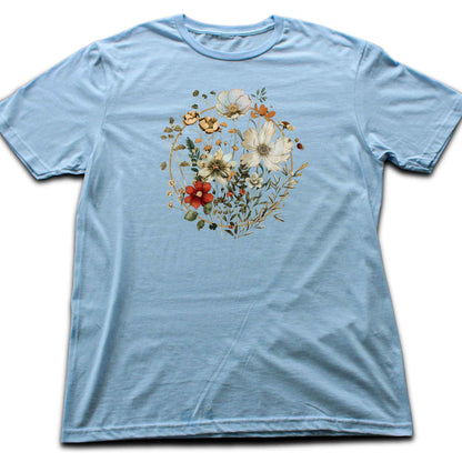 Gold Flowers T-shirt