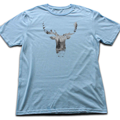 Deer Head Landscape T-shirt