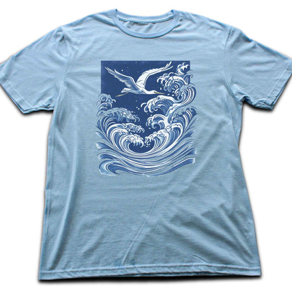 Heron Waves T-shirt