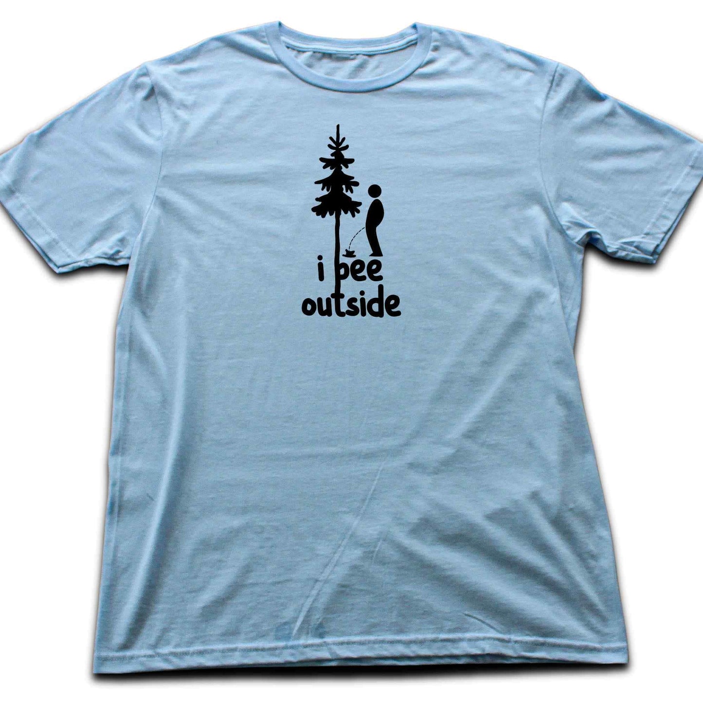 I Pee Outside, dude T-shirt