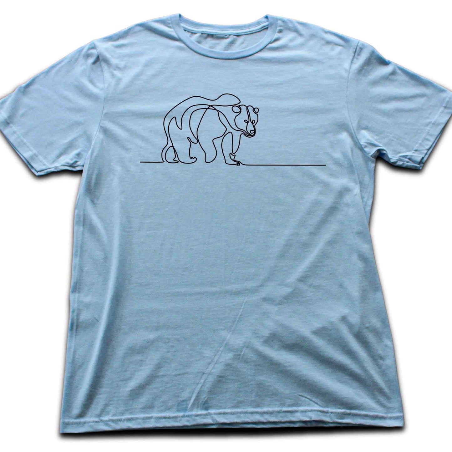 Line Art Bear T-shirt
