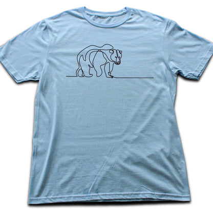 Line Art Bear T-shirt
