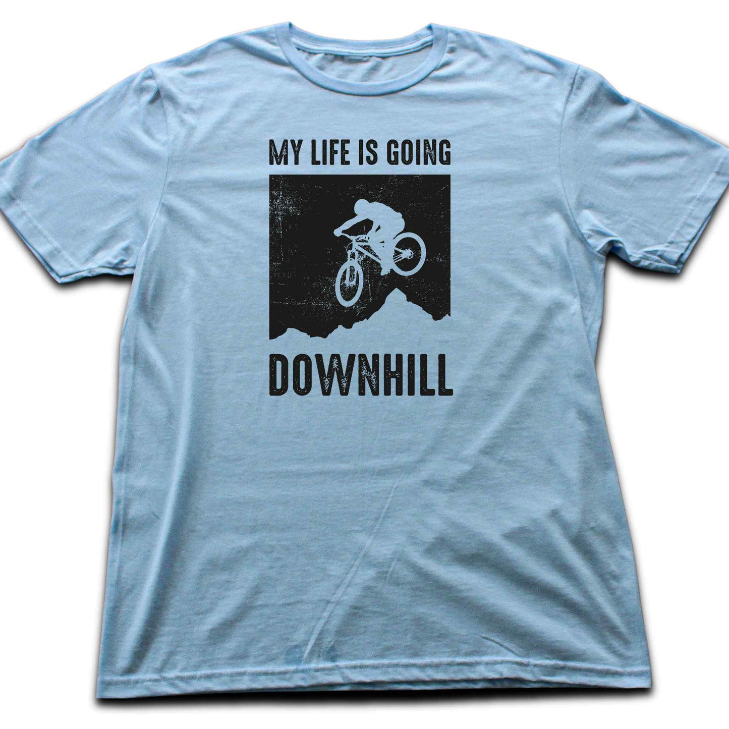 My Life Is Going Downhill Bike T-shirt