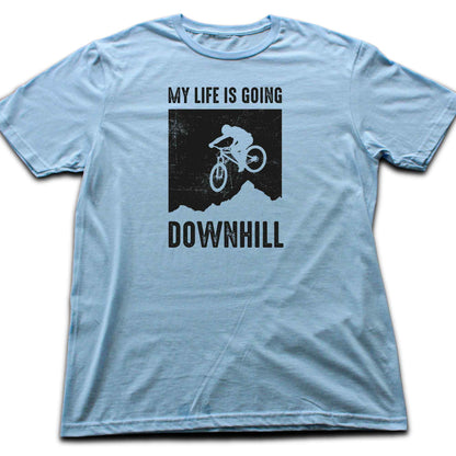 My Life Is Going Downhill Bike T-shirt