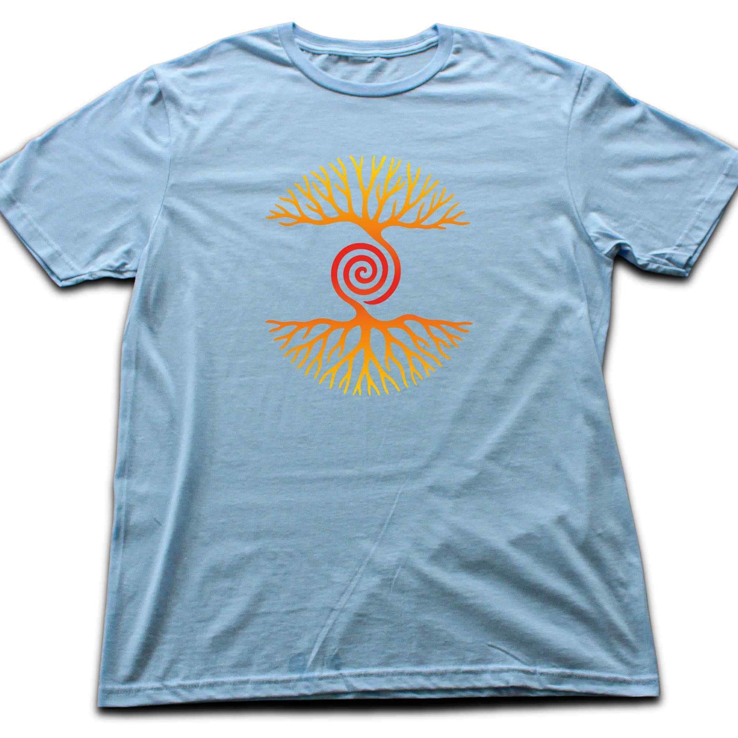 Tree and Roots Spiral T-shirt