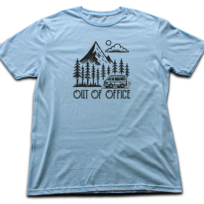 Out Of Office Van Landscape T-shirt