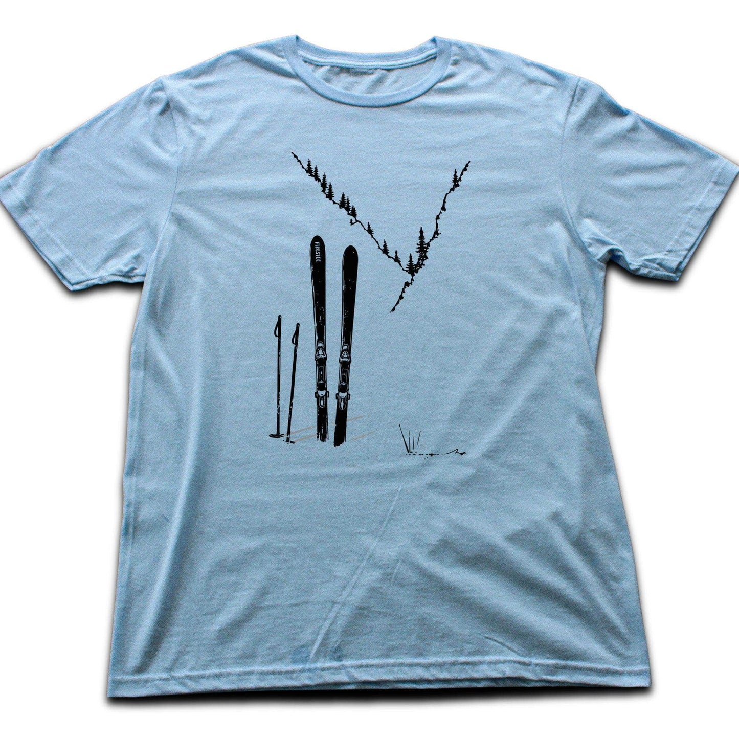 Minimalist Ski View T-shirt