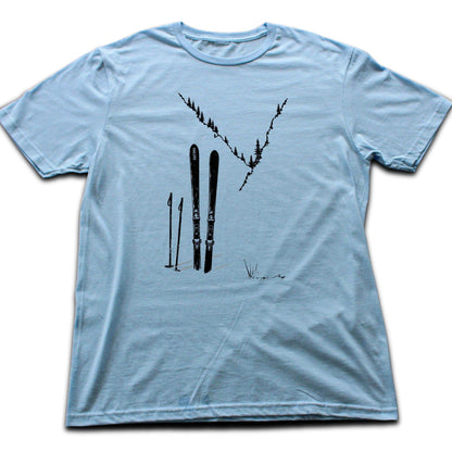 Minimalist Ski View T-shirt