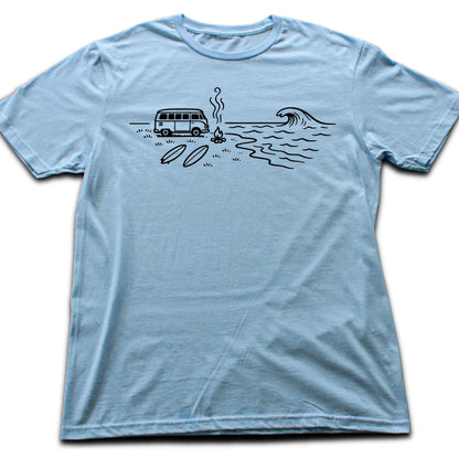 Van On The Beach T-shirt