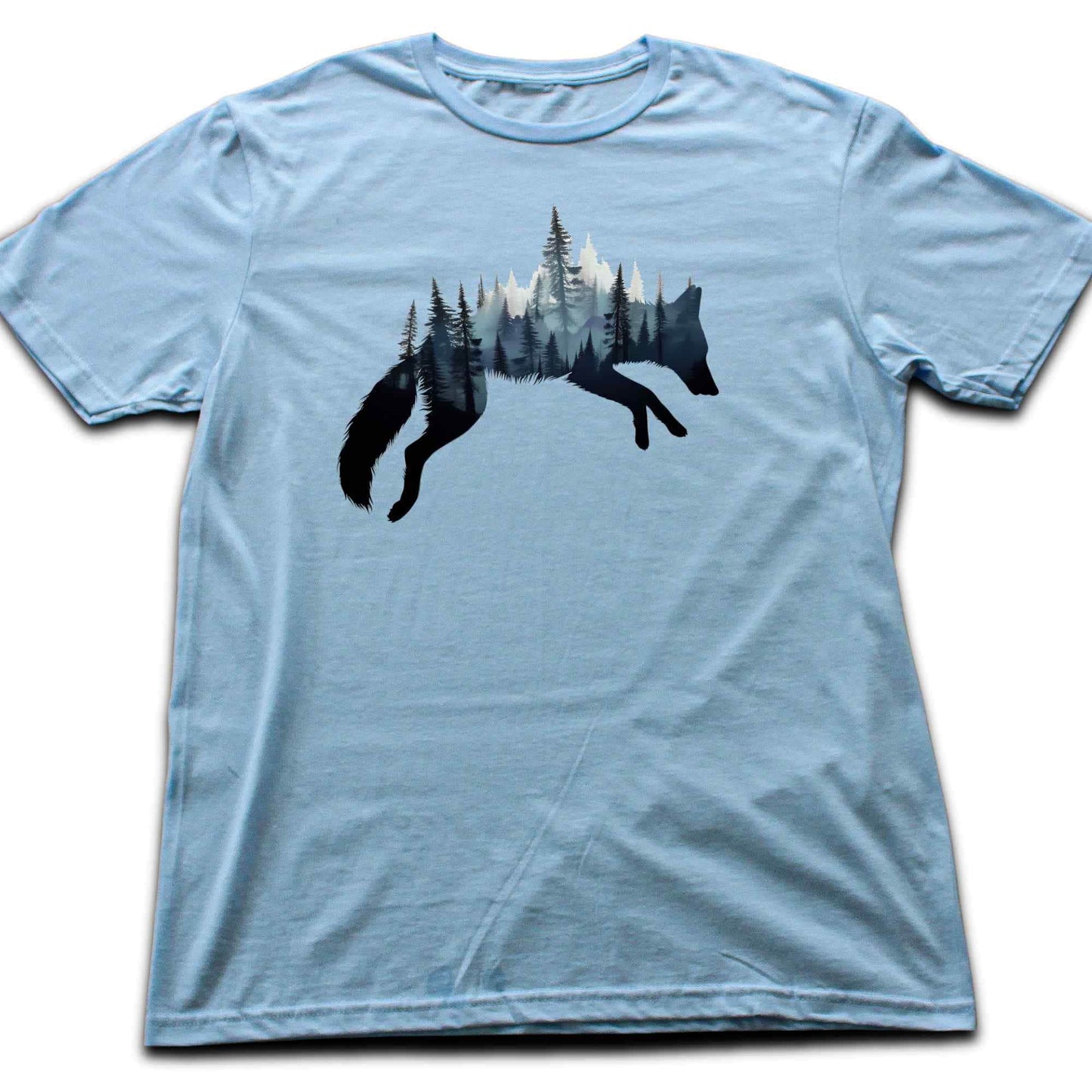 Jumping Fox Silhouette T-shirt