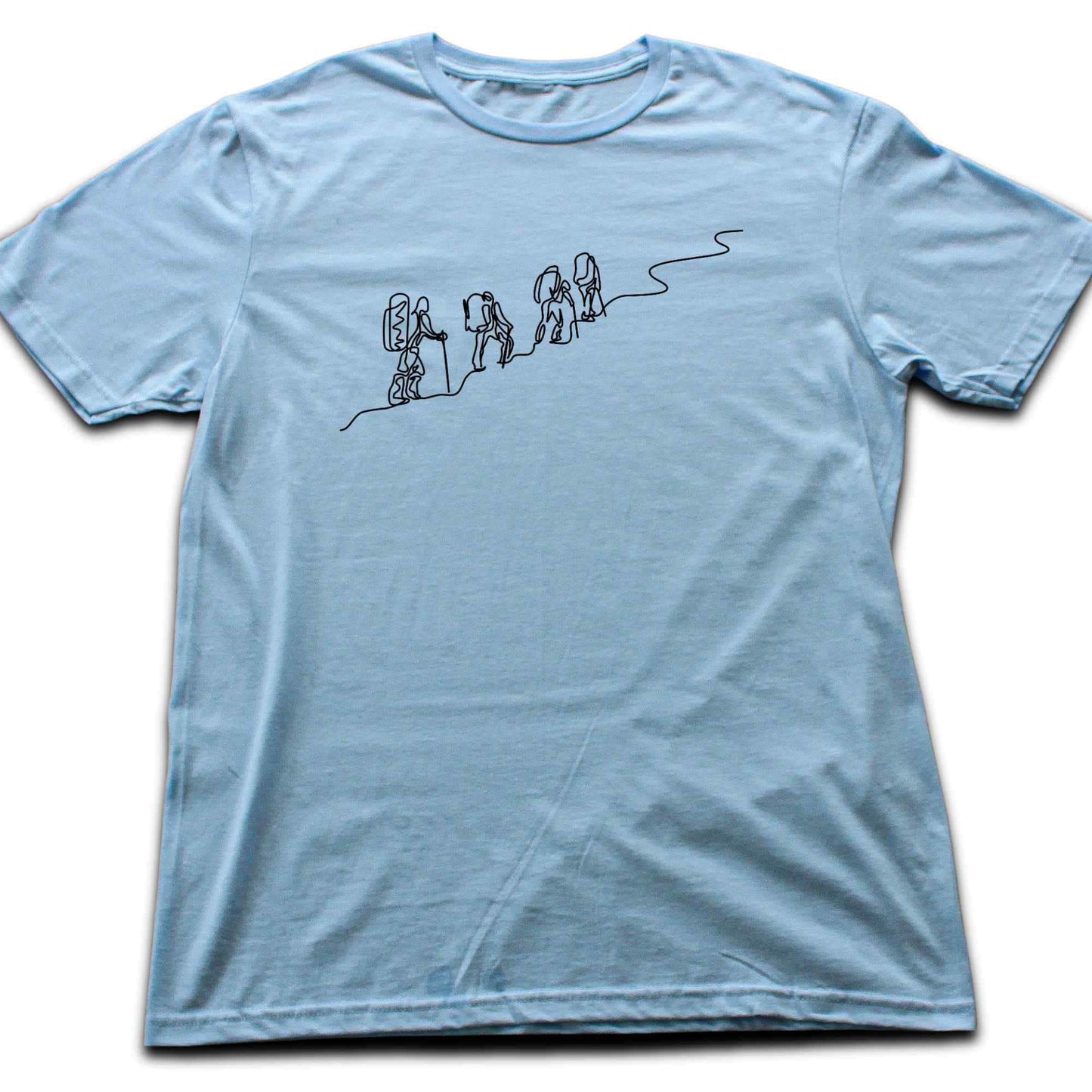 Line Art: Walking to the Top T-shirt
