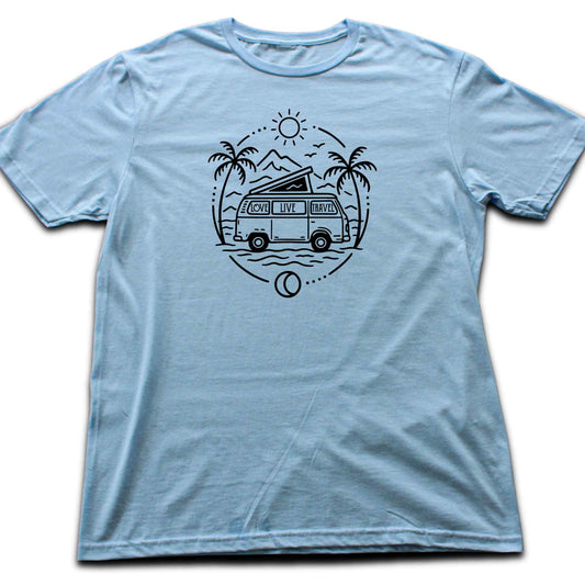 Live, Love, Travel Van T-shirt