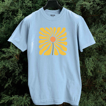 Abstract Sunflower T-shirt