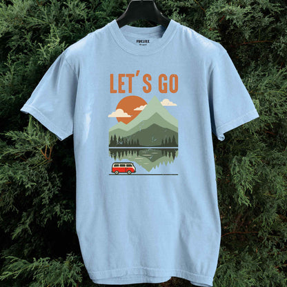 Let's Go Van Landscape T-shirt