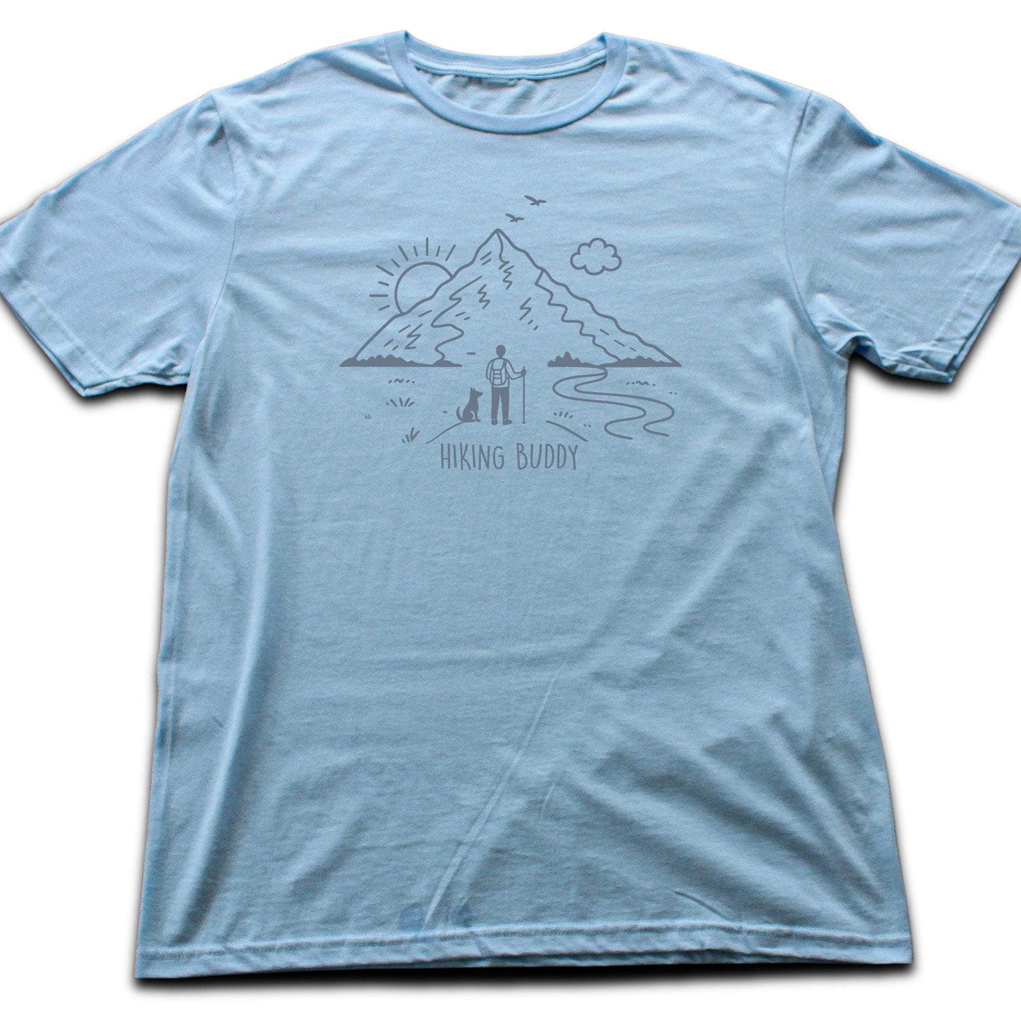 Hiking Buddy Dog  T-shirt