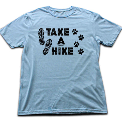 Take a Hike FootPrints T-shirt