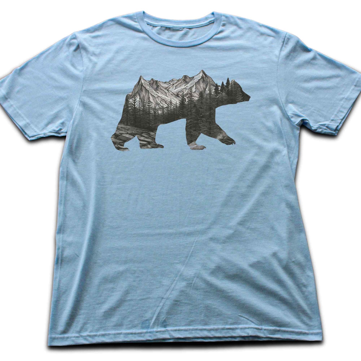 Bear landscape T-shirt