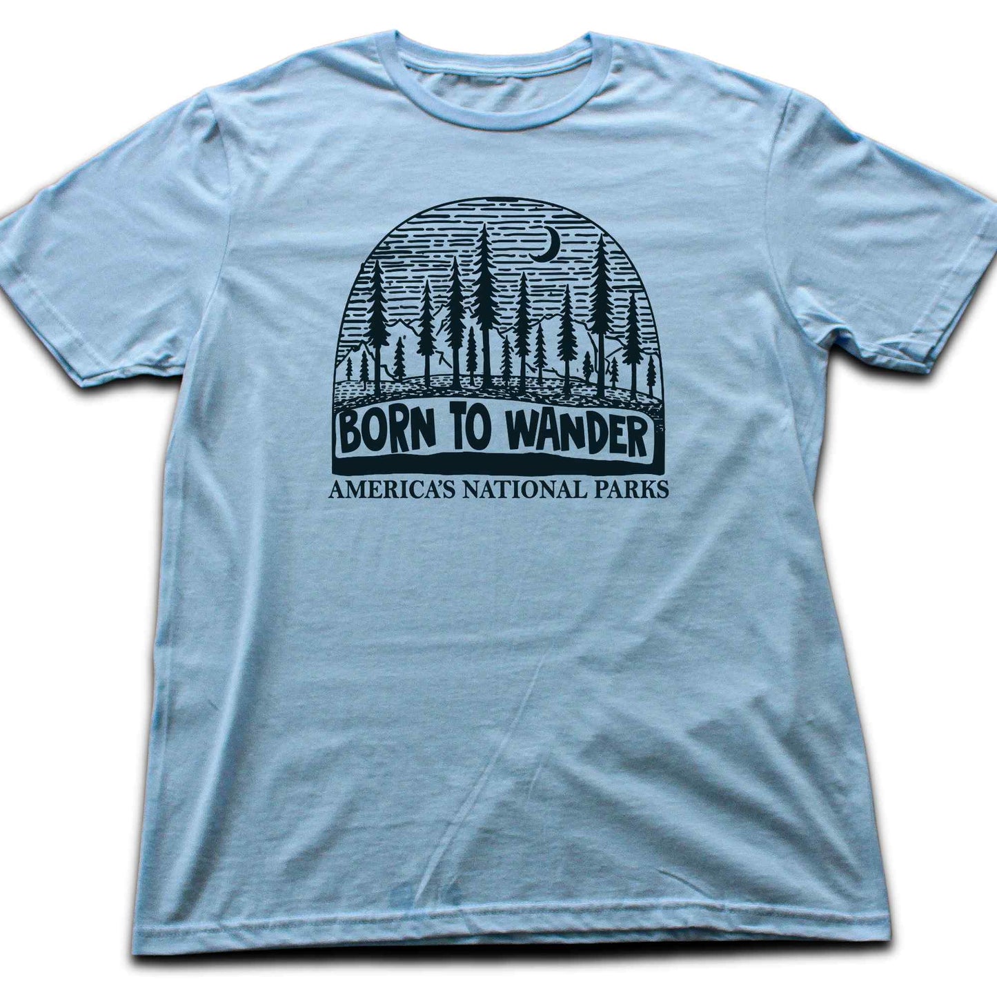 Born to Wander National Park T-shirt