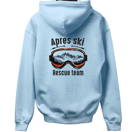 Apres Ski Rescue Team Back-Print Hoodie