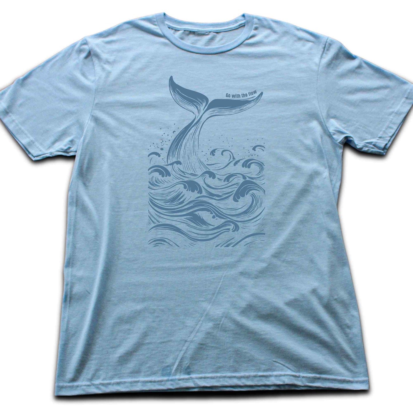 Whale, Go With The Flow T-shirt