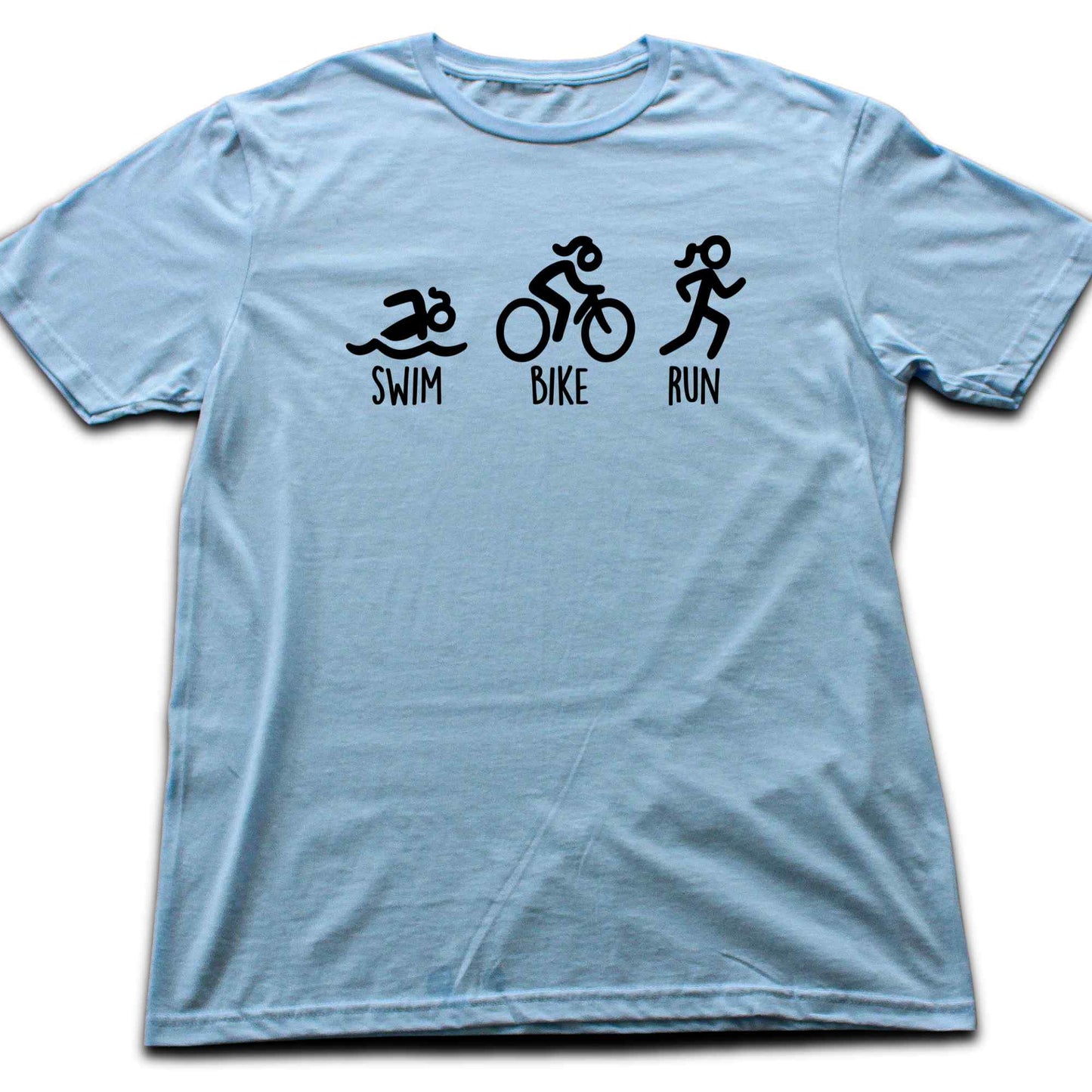Swim, Bike, Run Bold T-shirt