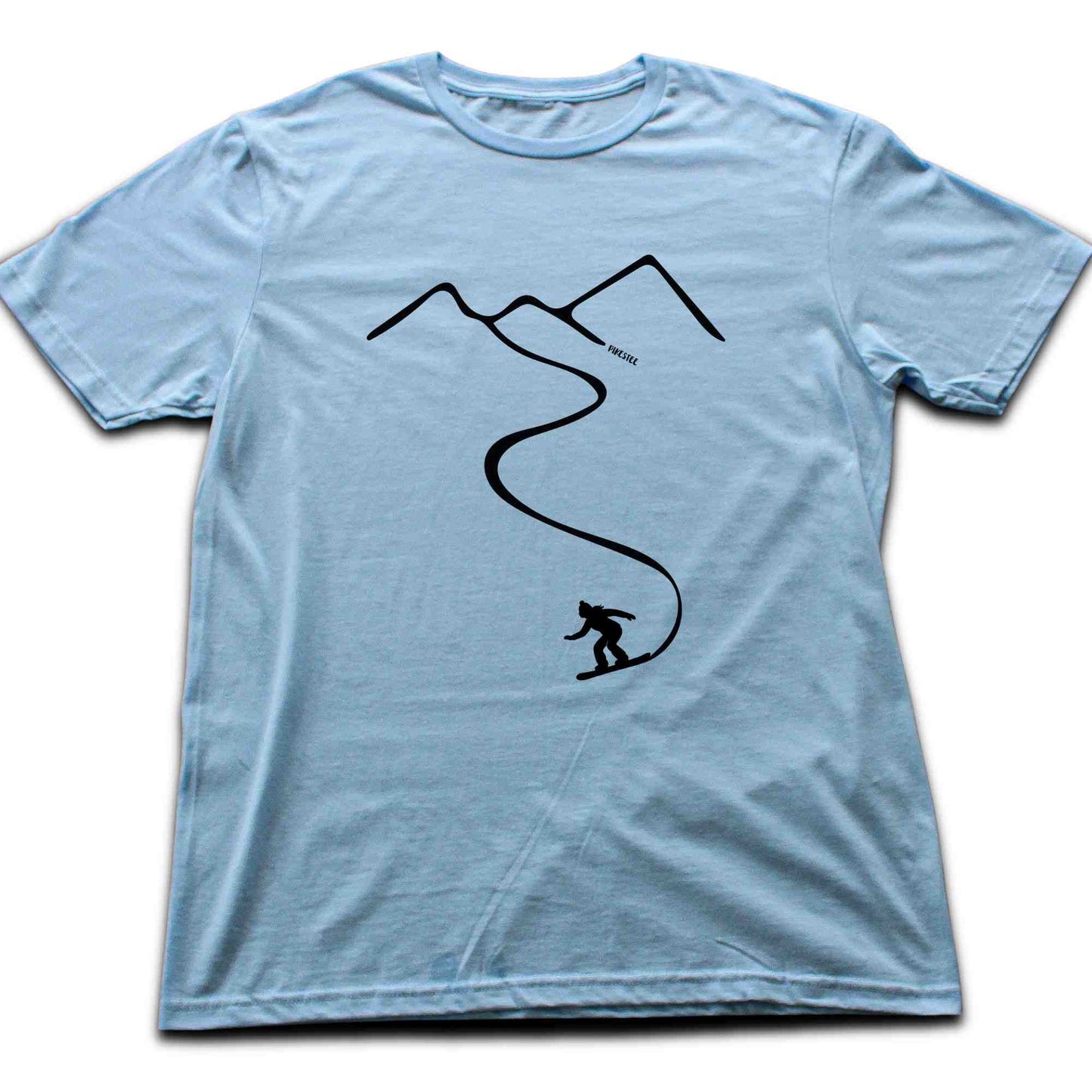 Snowboard Path Girl T-shirt